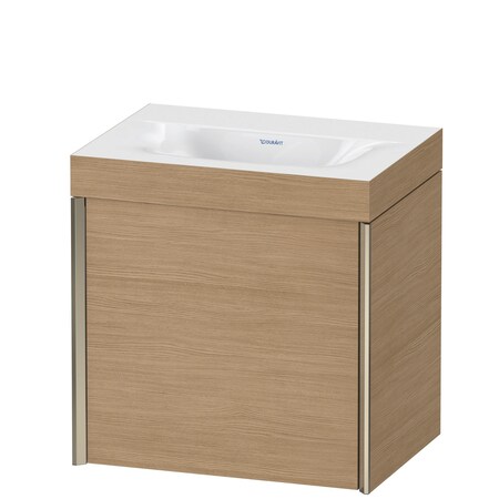 Duravit Xviu C-Bonded Wall-Mounted Vanity European Oak XV4630NB152C